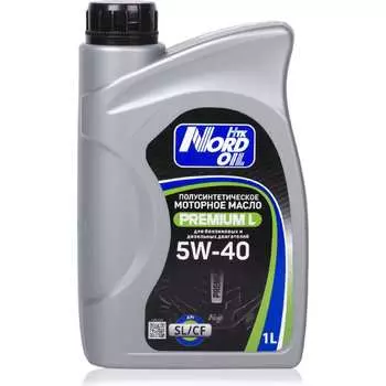 Моторное масло NORD OIL Premium L 5W-40, SL/CF NRL025