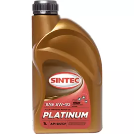 Моторное масло Sintec Платинум 5W-40 SN/CF 600138