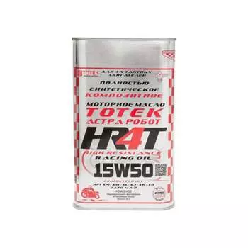 Моторное масло ТОТЕК Астра Робот HR-4Т 15W50 HR4T1550005