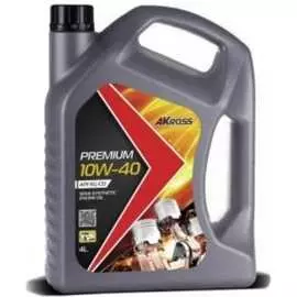Моторное полусинтетическое масло AKross PREMIUM 10W-40 SG/CD AKS0007MOS