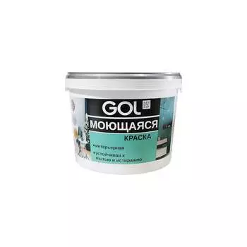 Моющаяся акриловая краска для стен Palizh GOL ВД-АК-1180 11605654