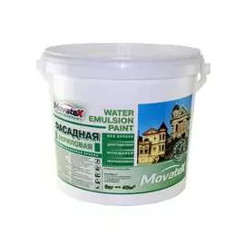 Моющаяся фасадная водоэмульсионная краска Movatex Т02332