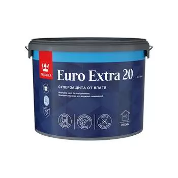 Моющаяся краска для влажных помещений Tikkurila EURO EXTRA 20 700001107