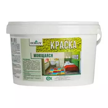 Моющаяся краска Ecolux 4607133682095