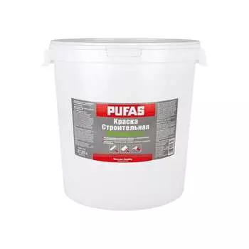 Моющаяся краска Pufas СТРОИТЕЛЬНАЯ мороз. (40кг) тов-208391