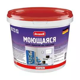 Моющаяся морозостойкая краска Pufas Decoself тов-168476