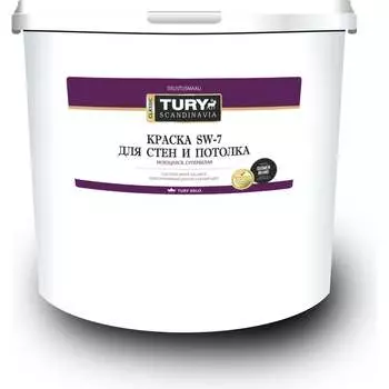 Моющаяся водно-дисперсионная краска TURY SW-7 2008500