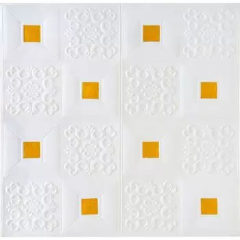 Мягкая самоклеящаяся 3D панель LAKO Барокко LKD-77-05-504-KO