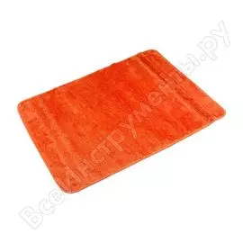 Мягкий коврик для ванной комнаты verran solo orange 60х90 см 064-41