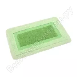 Мягкий коврик для ванной комнаты wess belorr 50х80 см, green a13-52