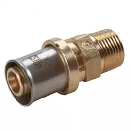 Муфта giacomini rm107 мп, латунь пресс, дн 20х3/4, нр rm107y047 027-6565