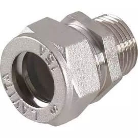 Муфта Lavita труба-нар. Резьба усиленный V/S 20х3/4 HP, НИКЕЛ