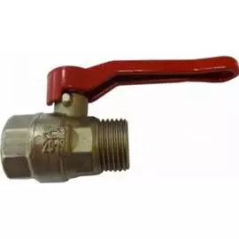 Муфтовый латунный шаровой кран НЗГА