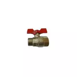 Муфтовый латунный шаровой кран НЗГА