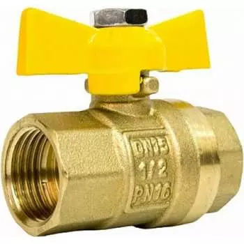 Муфтовый шаровой кран для газа STI 3681