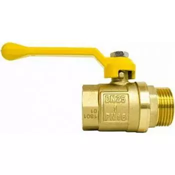 Муфтовый шаровой кран для газа STI