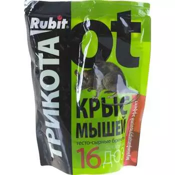 Мумифицирующая приманка от грызунов RUBIT ТриКота 37868