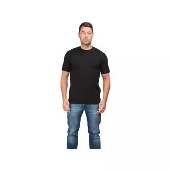 Мужская футболка ГК Спецобъединение черная Бел 551.02/S