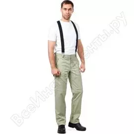 Мужские летние брюки техноавиа пилот бежево-оливковые, размер 124, рост 188 3974mm