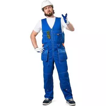 Мужской летний полукомбинезон техноавиа сити-мастер васильковый, размер 128-132, рост 170-176 3067k