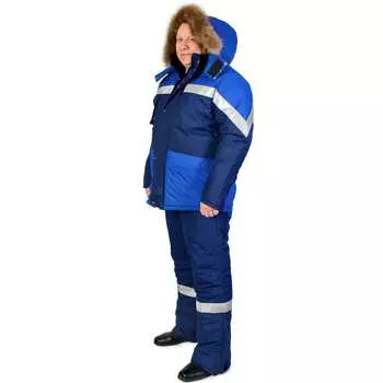 Мужской утепленный костюм Ампаро Адмирал Кос308 104-108/158-164