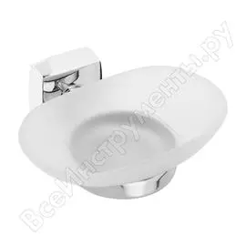 Стеклянная мыльница FORA Keiz K036