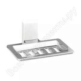 Мыльница решетка WasserKraft Leine K-5069WHITE
