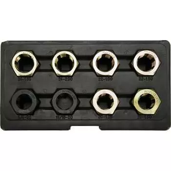 Нaбop инcтpyмeнтoв для вoccтaнoвлeния peзьбы ocи ШPУCa YATO YT-17695