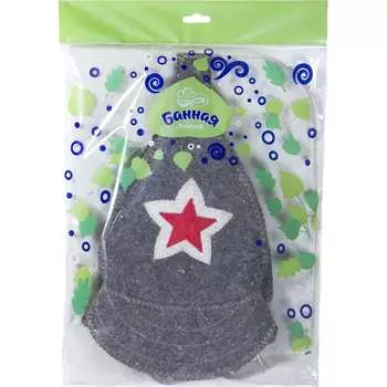 Набор 3-х предметный Банная линия Буденовка 11-366