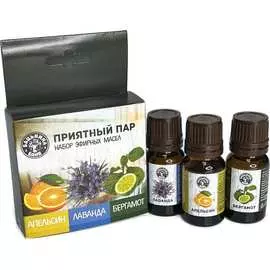 Набор эфирных масел Бацькина баня Приятный пар 16103