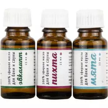 Набор эфирных масел Банная линия 11-497