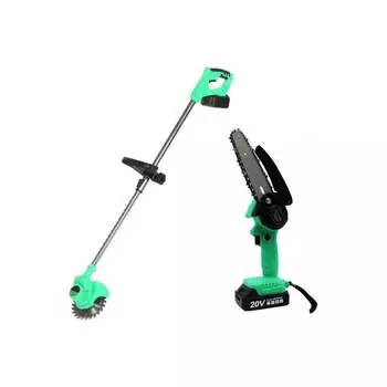 Набор аккумуляторного инструмента Zitrek GreenCut 20, GreenSaw 20 Extra Power 2 в 1, 2x2.0Ач 082-2020