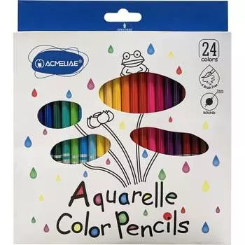 Набор акварельных цветных карандашей ACMELIAE 9401-24