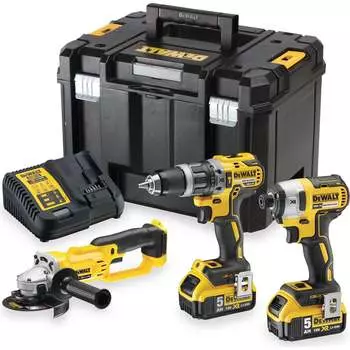 Набор электроинструмента Dewalt DCK383P2T-QW