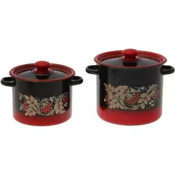 Набор эмалированной посуды СТАЛЬЭМАЛЬ