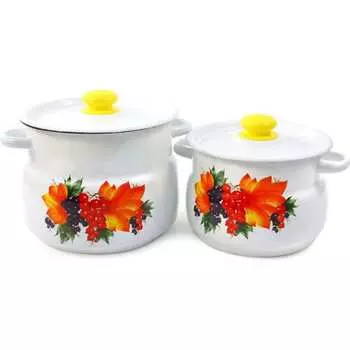 Набор эмалированной посуды СТАЛЬЭМАЛЬ