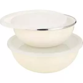 Набор эмалированных мисок Agness