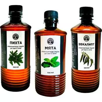 Набор ароматизаторов Бацькина баня Тонус 17-3-500-набор-тонус-ВИ