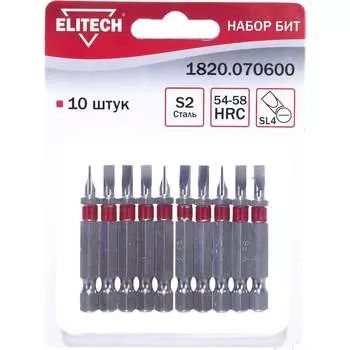 Набор бит Elitech 1820.070600