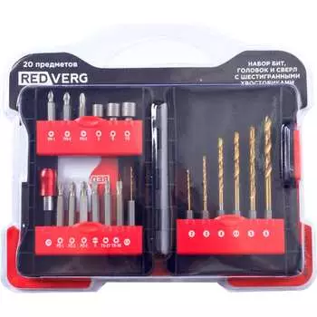 Набор бит, головок и сверл REDVERG 6672901