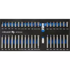 Набор бит HOEGERT TECHNIK HT7G124