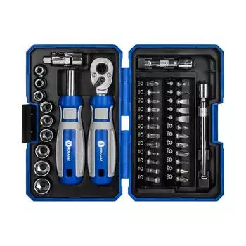 Набор бит и головок КОБАЛЬТ 915-069