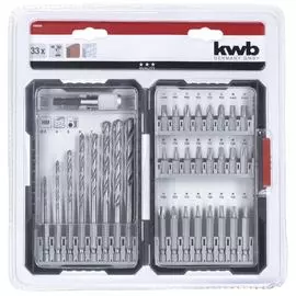 Набор бит и сверл KWB