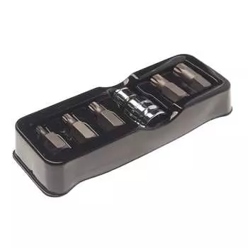 Набор бит spline с битодержателем (6 пр; 1/2") rockforce rf-4066