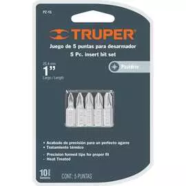 Набор бит Truper РZ-15 17798