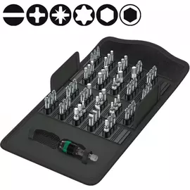 Набор бит wera 8600/889-60tz bit-safe we-057122