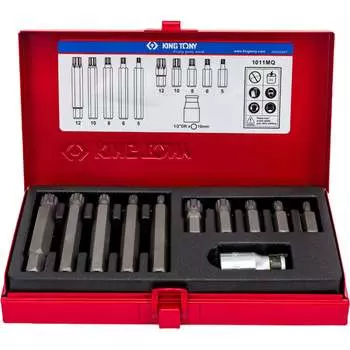Набор бит вставок KING TONY 1011MQ