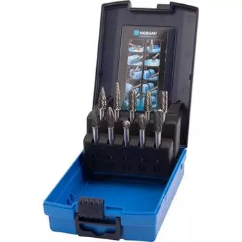 Набор борфрез твердосплавных NORGAU HM KPLM06X-45 077200080