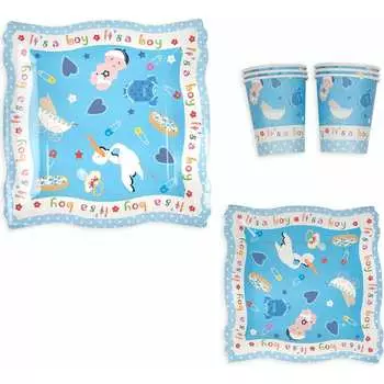 Набор бумажной посуды BOOMZEE