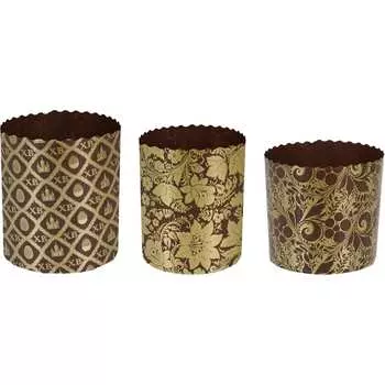 Набор бумажных форм для выпечки куличей MARMITON Пасхальный 17654